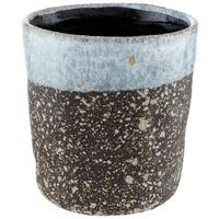 Kaspó Stoneware - szürke, kerámia (12/13cm) - Modern Living