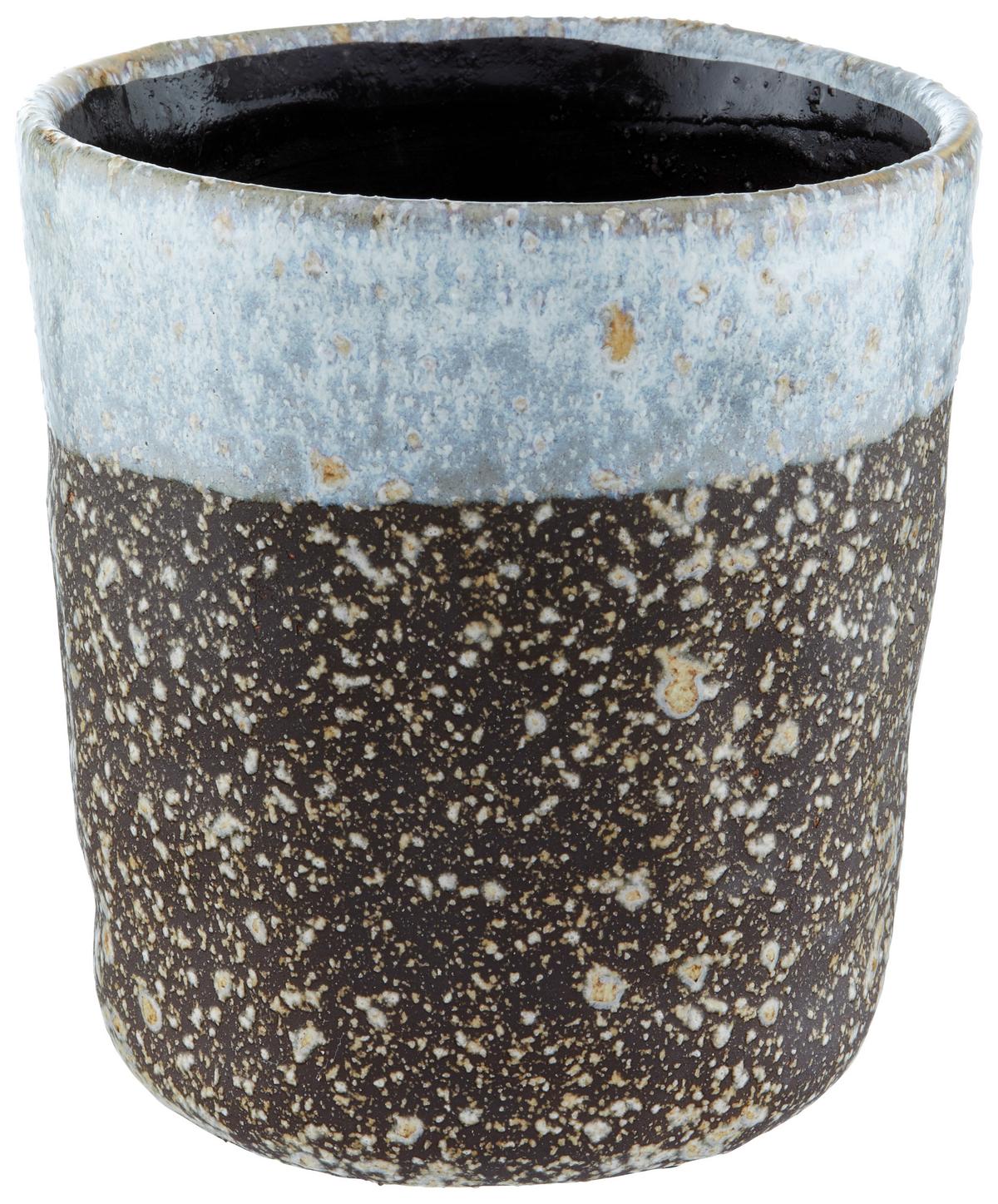 Kaspó Stoneware - szürke, kerámia (12/13cm) - Modern Living