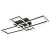 LED-Deckenleuchte Ferm in Schwarz max. 24 Watt - svart, Modern, plast (65/34,8/7,3cm) - Premium Living
