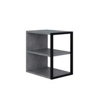Mizica Echo, Siva - siva, Design, kovina/leseni material (42/30/45cm) - Livetastic