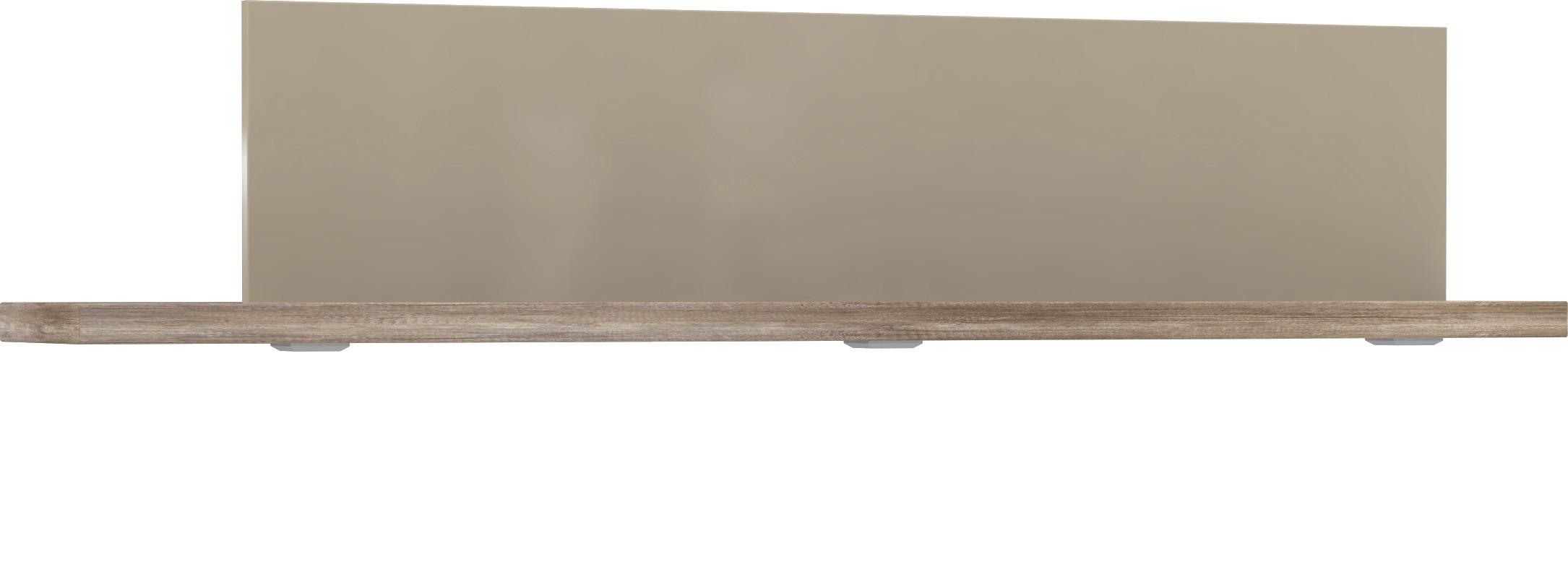 Poliță de perete GENETIC - culoare lemn stejar, Konventionell, material pe bază de lemn (136/28,8/23cm) - Modern Living