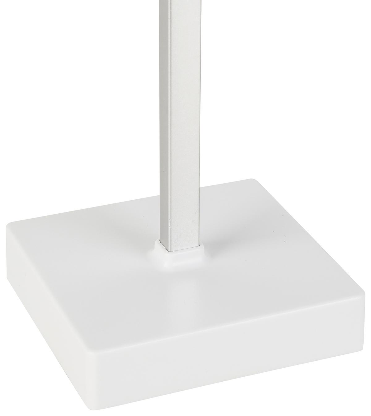 Led-dekorativna Svjetiljka Gopi - bijela/srebrne boje, Romantično / ladanjski, metal/plastika (10,5/26cm) - Modern Living