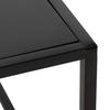 SOFFBORD KUBO -TOP- -BASED- - svart, Modern, metall/trämaterial (60/60cm) - Based