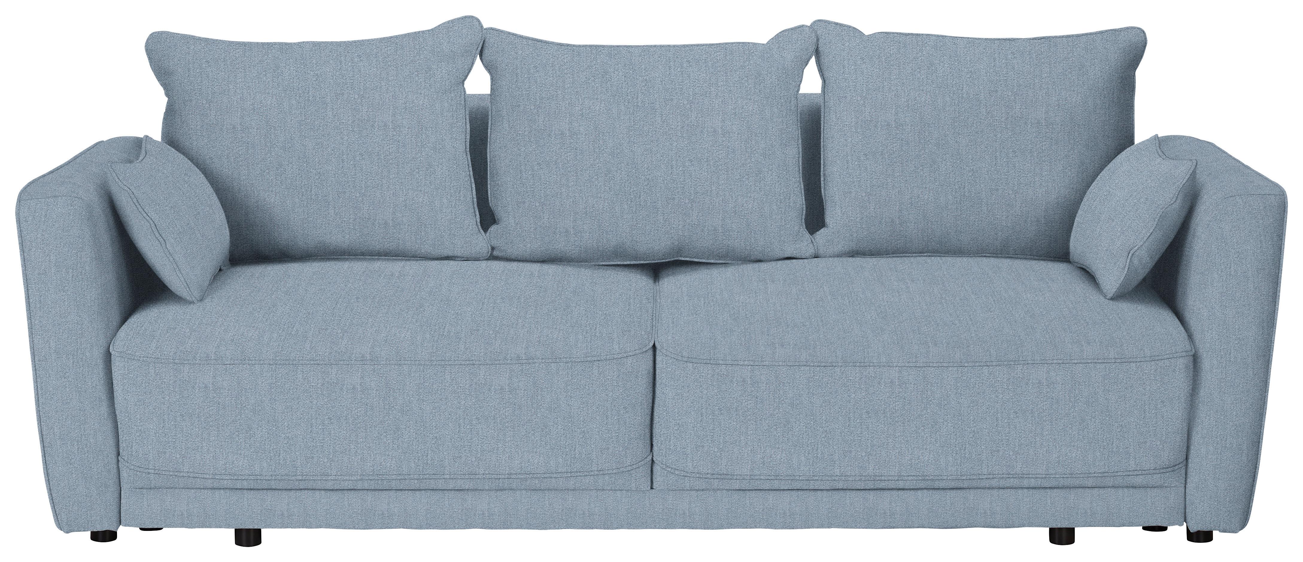 Trosjed Na Razvlačenje Andora - bež/plava, Moderno, tekstil/plastika (238/90/104cm) - Mömax