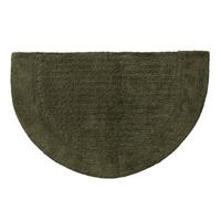 Badematte Karen in Dunkelgrün ca.50x80cm - Dunkelgrün, KONVENTIONELL, Textil (50/80cm) - Premium Living