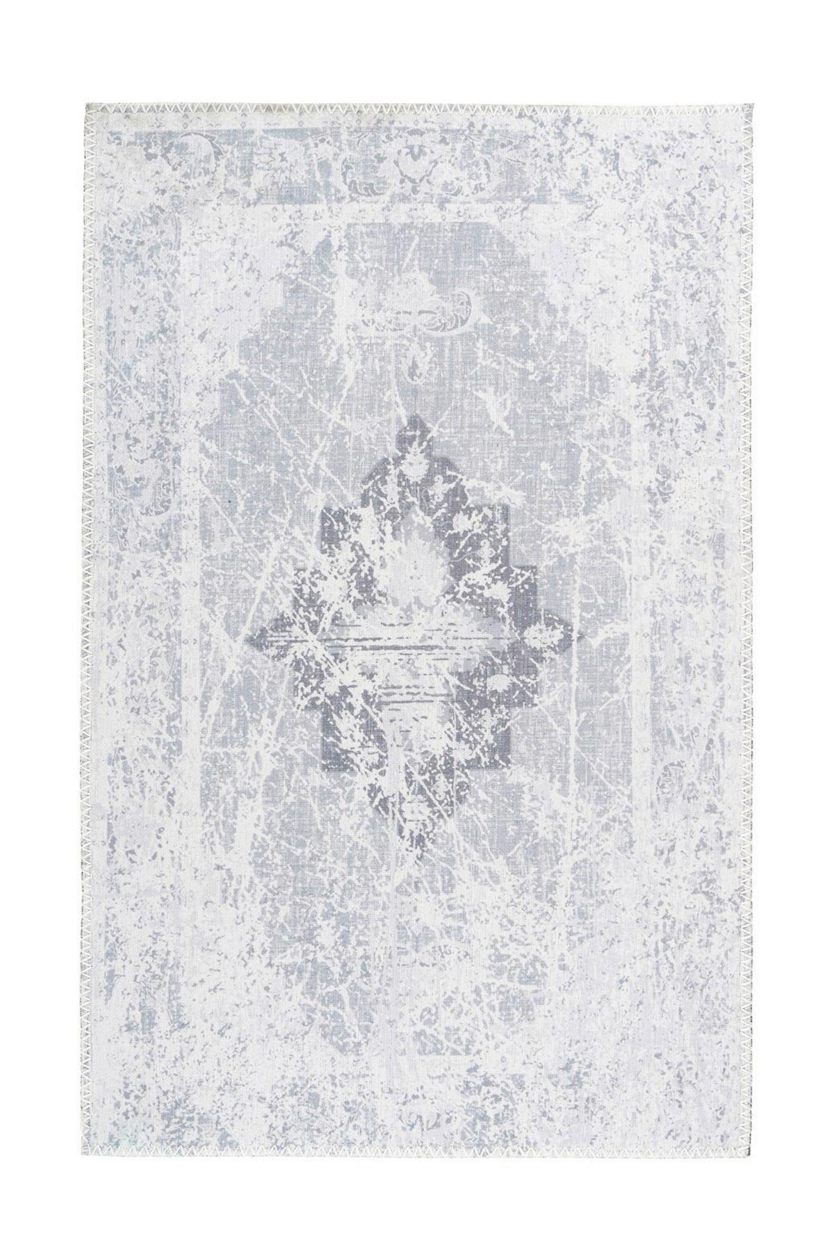 FLACHWEBETEPPICH PRAYER 100 GRAU - Grau, Konventionell, Textil (160/230cm) - Kayoom