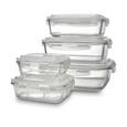 Vorratsdosenset Jenny, 5-teilig - Klar/Transparent, Glas/Kunststoff - Mömax modern living Vorratsdosenset Jenny, 5-teilig - Klar/Transparent, Glas/Kunststoff - Mömax modern living