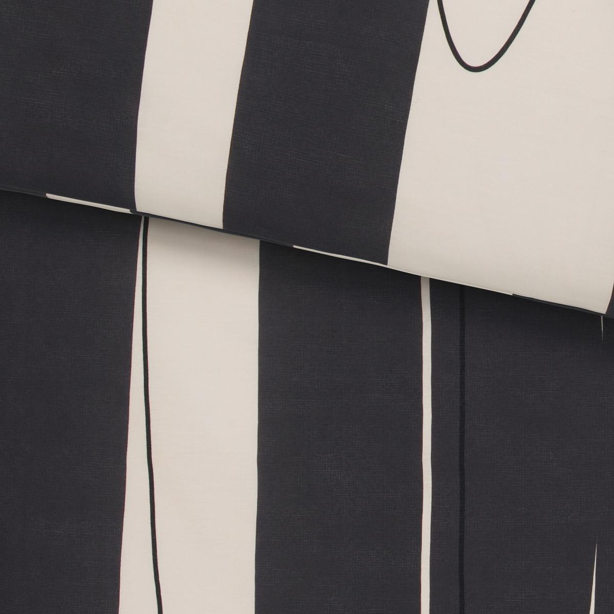 BETTWÄSCHESET ABSTRACT - Weiss/Schwarz, Modern, Textil (160/210cm) - Modern Living