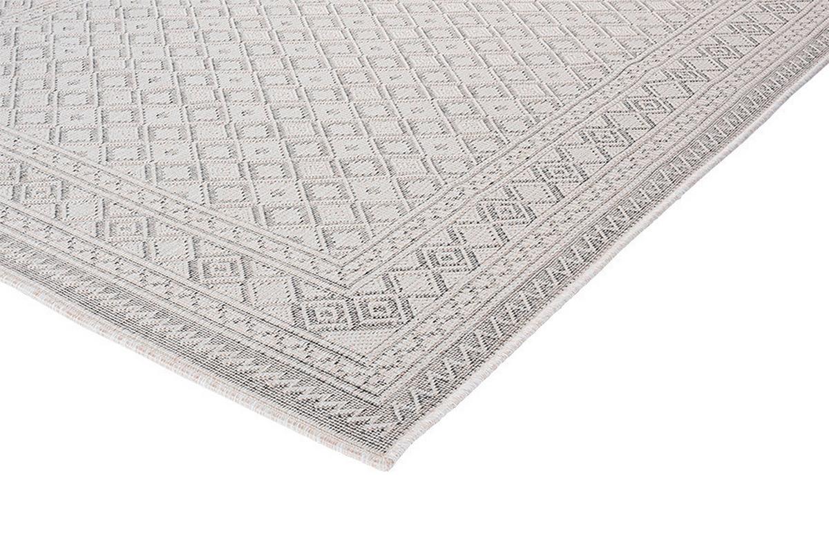Ravno Tkana Preproga Naturel 2 - bela, Moderno, tekstil (120/170cm) - Modern Living