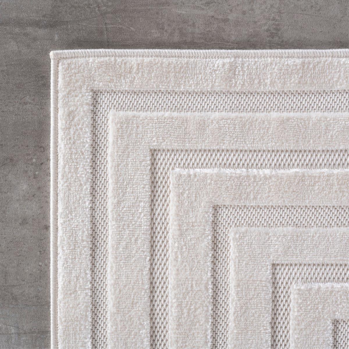 Flachwebeteppich Doha Creme ca. 200x290cm - Creme, Design, Textil (200/290cm)