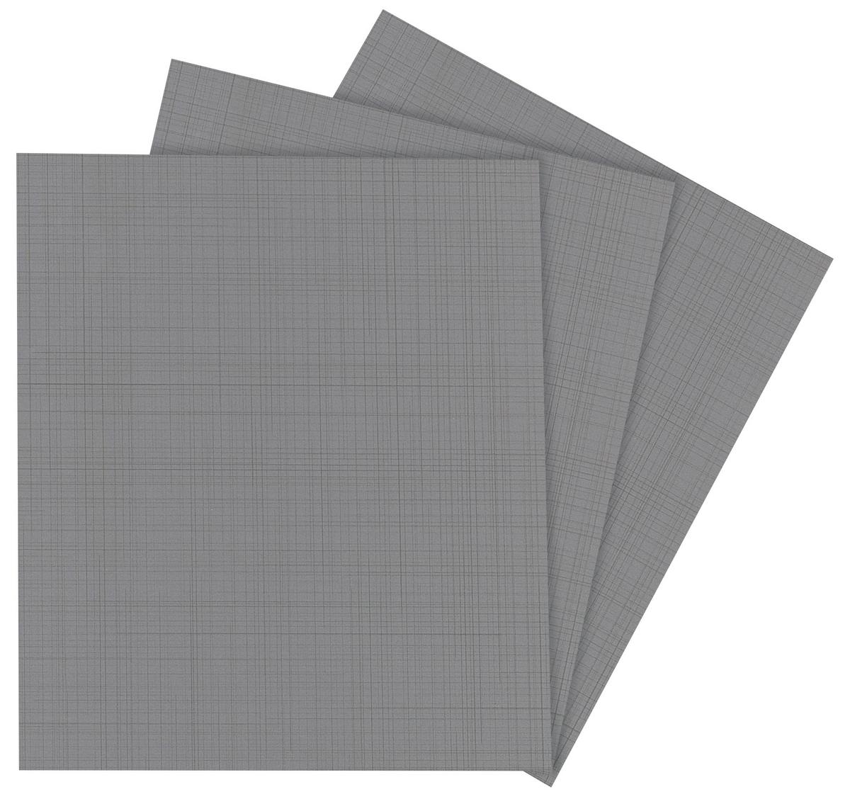 Einlegeboden in Grau 3er Set - Grau, Holzwerkstoff (48/2/50cm)