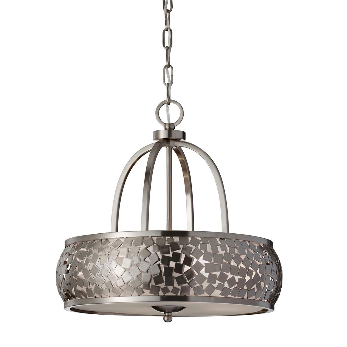 Luster Zara Fe-Zara4 - boje oplemenjenog čelika, Design, staklo/metal (48.3/56.4cm) - Elstead Lighting