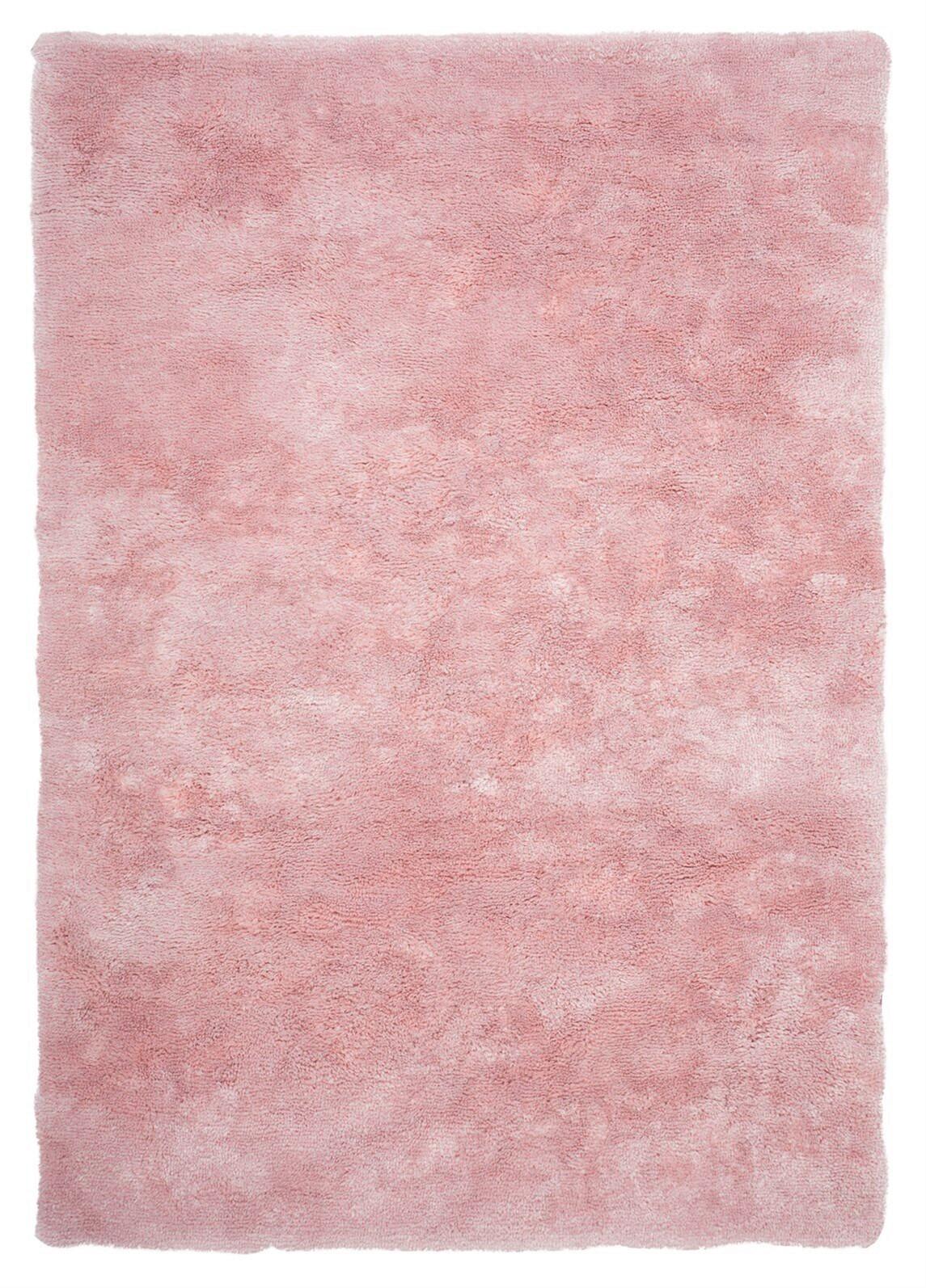 Hosszú Szálú Szőnyeg Dolphin 500 - rózsaszín, Basics, textil (80/150cm) - Kayoom