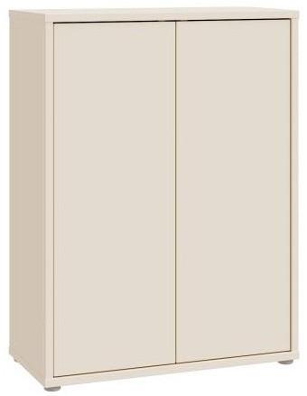 Dulap pentru pantofi ALICE SPRINGS - nisipiu, Modern, material pe bază de lemn (74,5/99,1/34,9cm) - Modern Living