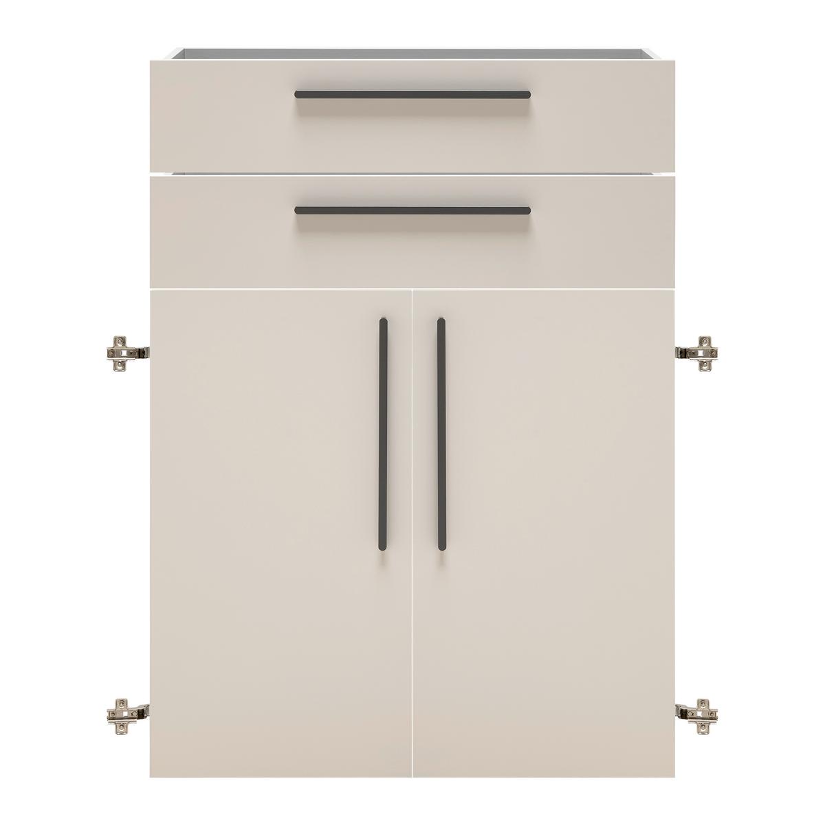 Frontenset Massiccio Champagnerfarben - Champagner, MODERN, Holzwerkstoff (74/101cm) - Mömax