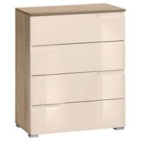 Komód Bézs-tölgy Szín Moon - bézs/tölgyfa színű, Modern, faalapú anyag (65/80/40cm)