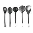 Set Ustensile De Bucătărie Max - negru, Konventionell, plastic - Modern Living Set Ustensile De Bucătărie Max - negru, Konventionell, plastic - Modern Living