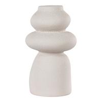 Vase Beige - Beige, Design, Keramik (14.5/26.5/14.5cm)