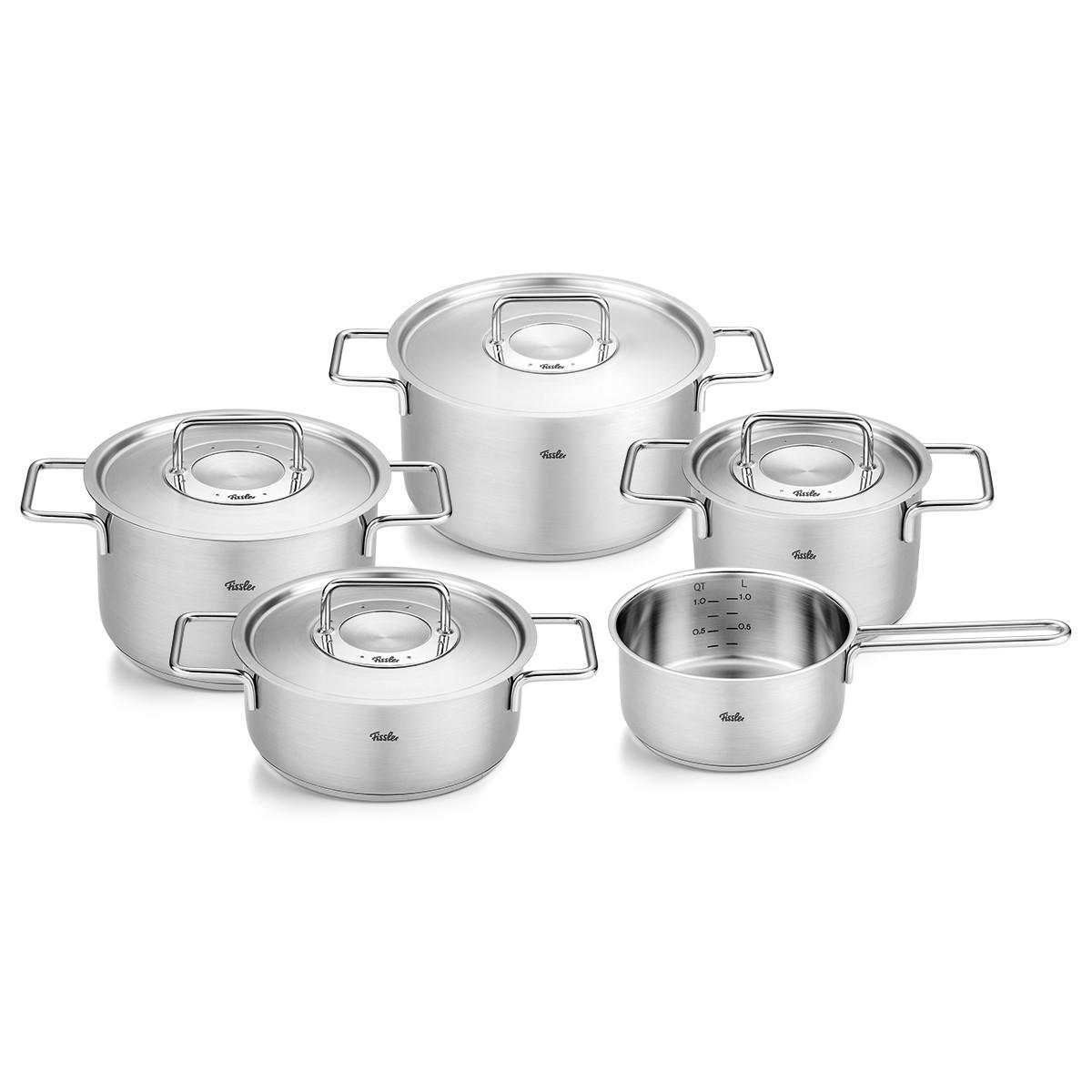 ZESTAW GARNKÓW 086-114-05-000/0 FISSLER - kolor srebrny, Basics, metal - Fissler