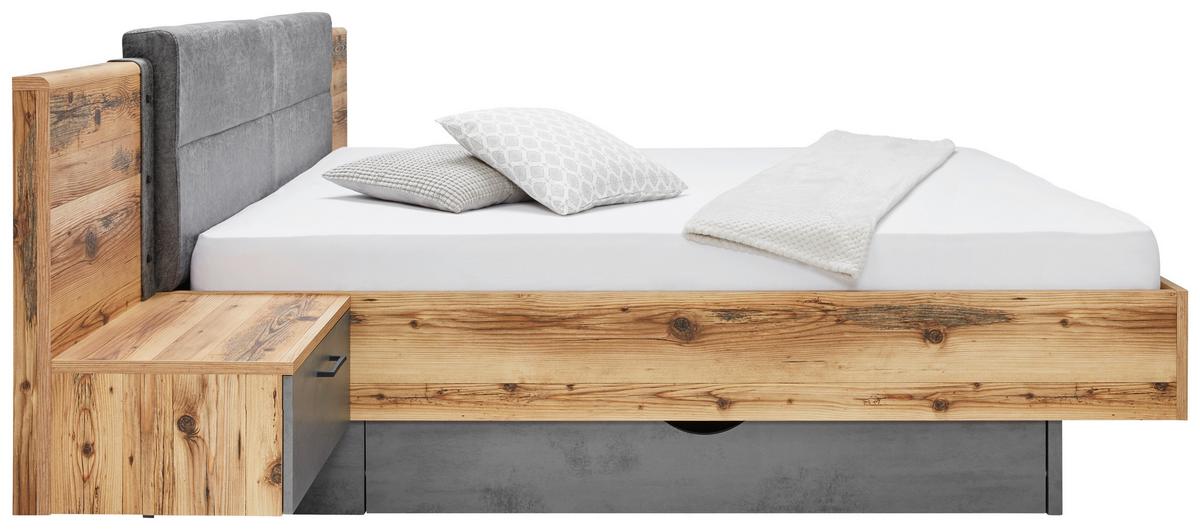 Ladica Za Posteljinu Alicante - siva, Moderno, drvni materijal (137,2/19,1/61,5cm) - Modern Living