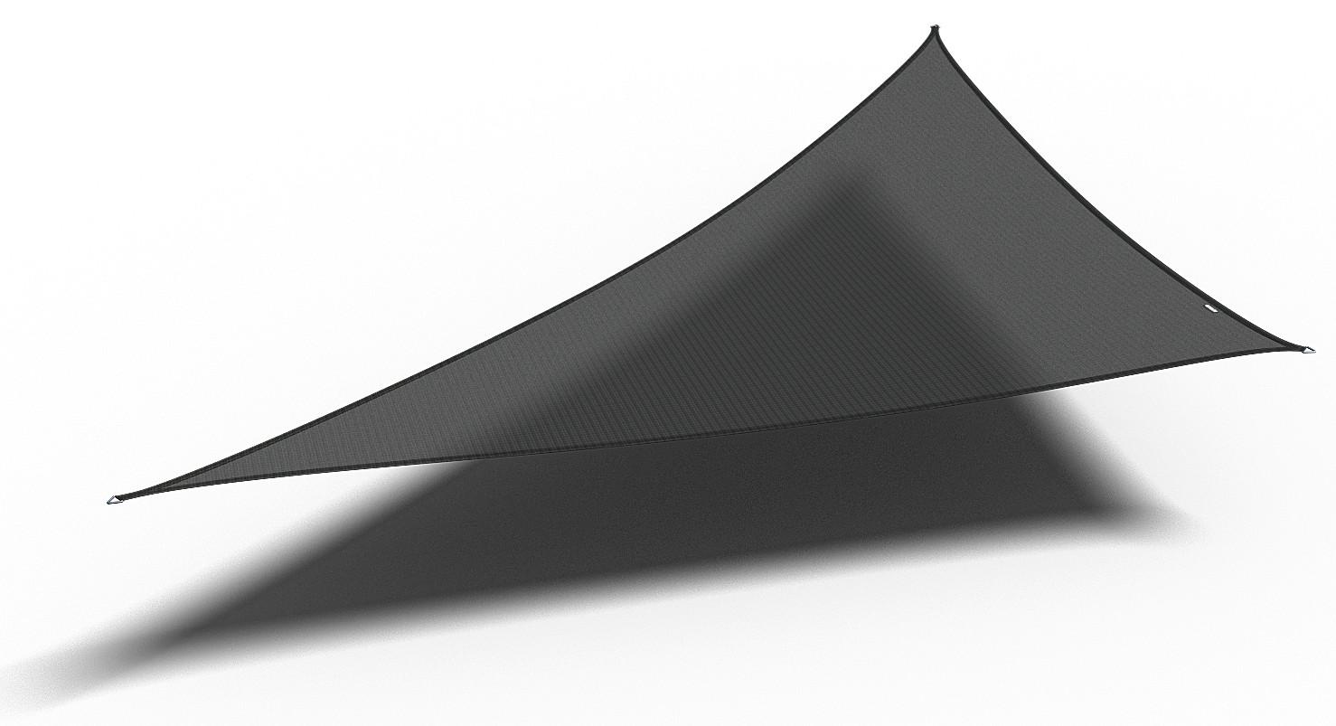 Sonnensegel Coolfit 90° Schwarz - Schwarz, MODERN, Kunststoff (400/1/570cm) - Gardenson