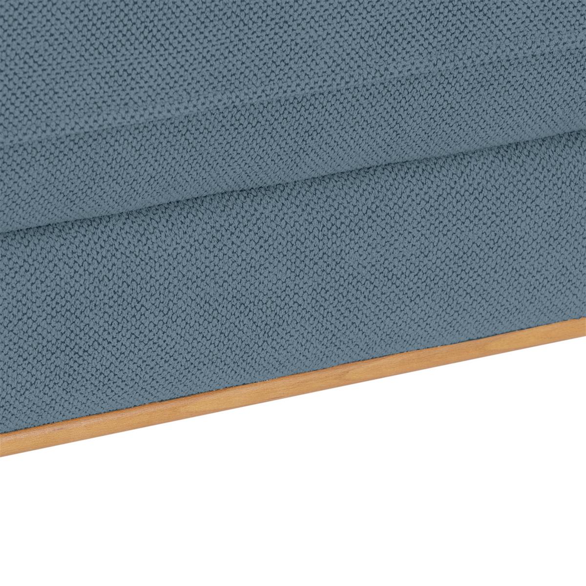 Coltar BERGAMO - albastru deschis, Modern, textil (238/162cm) - Mömax