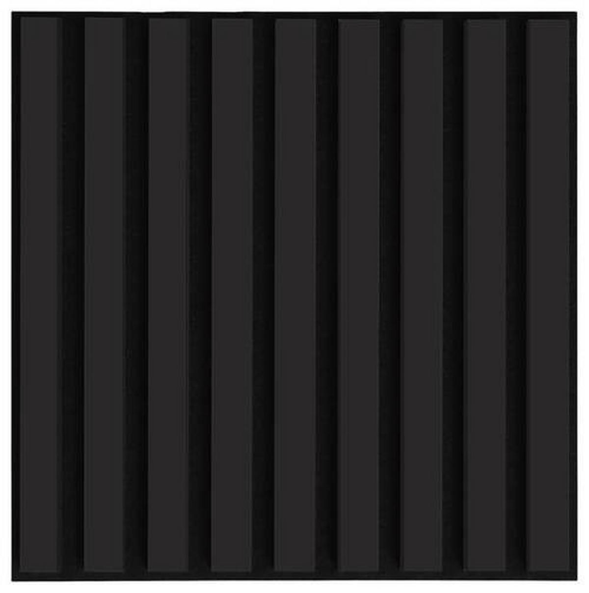 PANEL AKUSTYCZNY DP40 - czarny, Design, materiał drewnopochodny/tkanina (40/40/1,8cm) - Xora