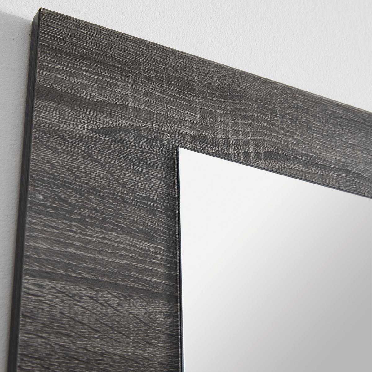Badezimmer Domenico Rauchfarbe mit Waschbecken & Spiegel - Weiß/Grau, MODERN, Glas/Keramik (120/40/50cm) - Bessagi Home