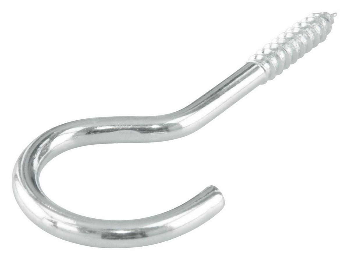 Csavaros Kampó 5cm - ezüstszínű, fém (5cm) - Suki