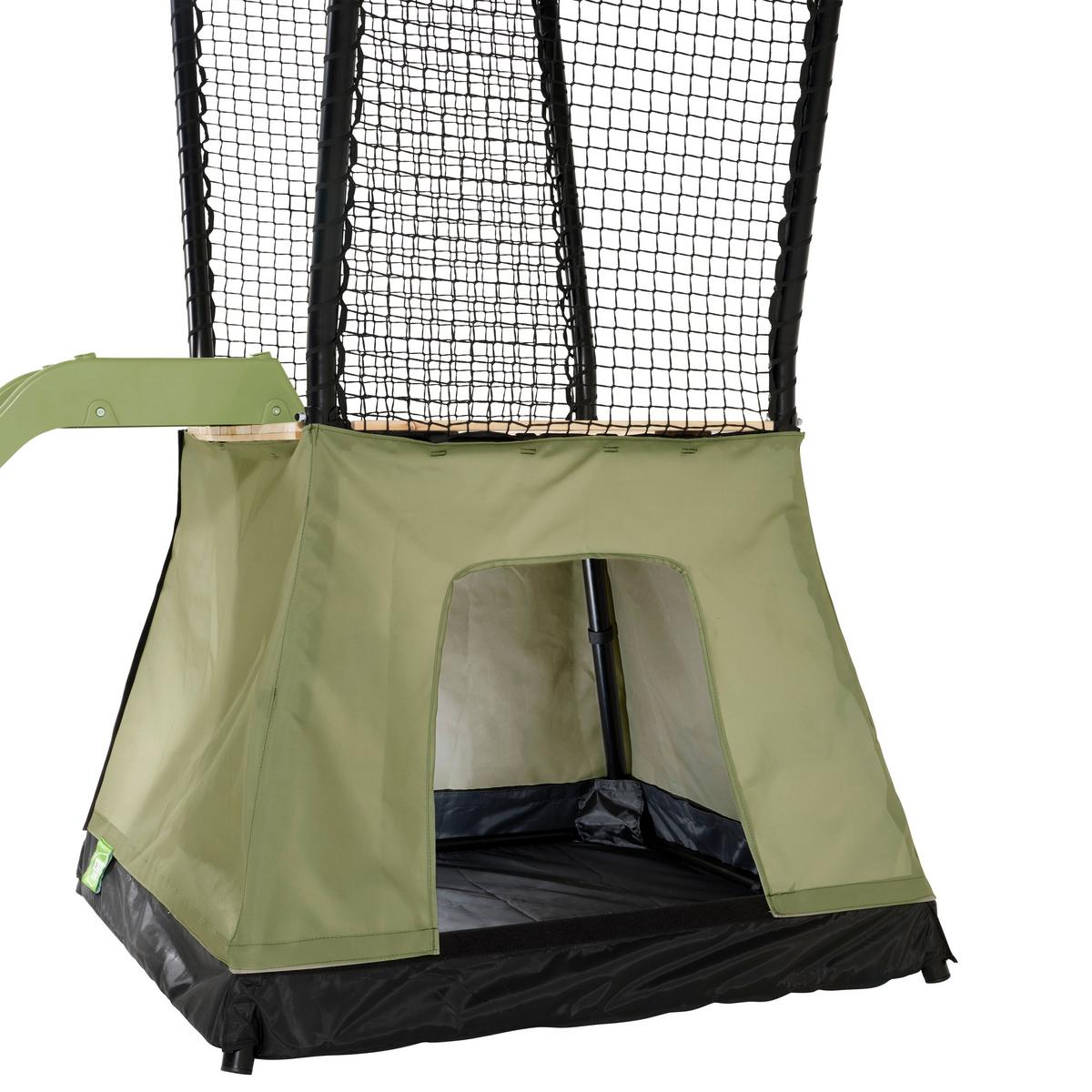 Igralna Hišica Exit Ivy, Zelena - črna/zelena, Konvencionalno, kovina/umetna masa (253/340/216cm) - EXIT Toys