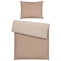 Bettwäsche Charlene in Beige ca. 160x210cm - Beige, Konventionell, Textil (160/210cm) - Modern Living