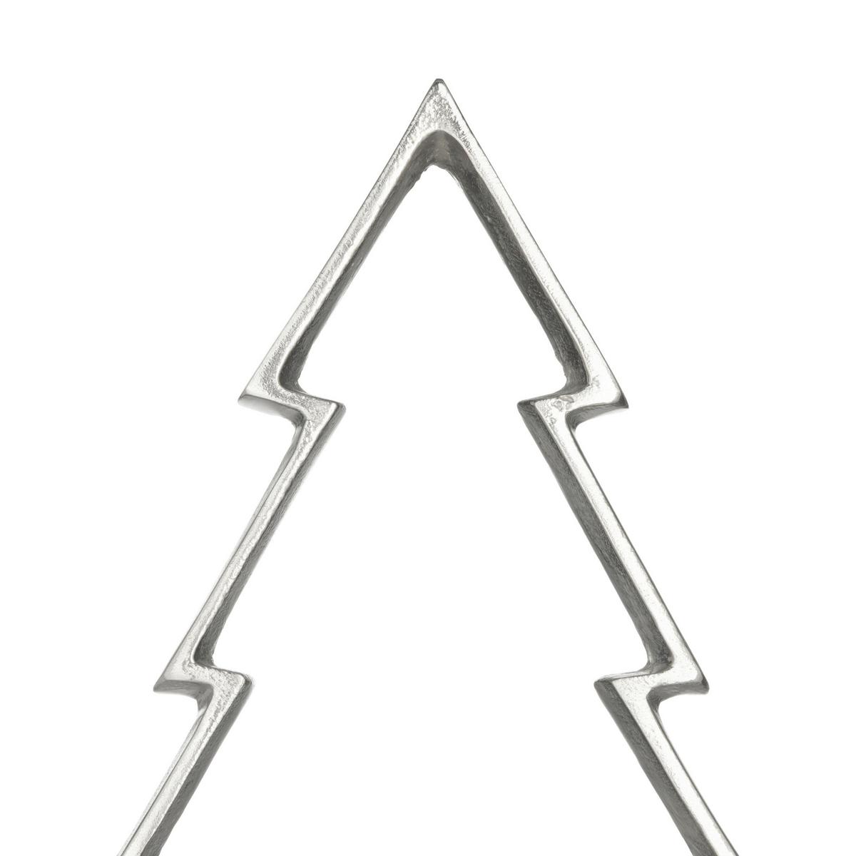 Kerzenhalter Mukayle Chromfarben - Chromfarben, LIFESTYLE, Metall (26/9.5/44cm)
