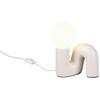 BORDSLAMPA LISA - grå, Modern, glas/keramik (16,5/15/21,5cm) - Mömax
