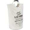 TVÄTTUNNA LAUNDRY SERVICE -SB- - ljusgrå/svart, Lifestyle, metall/textil (38/72/38cm) - Mömax