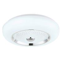 LED Mennyezeti Lámpa 48071-18 Graham - krómszínű/opál, Design, műanyag/fém (38,5/10cm) - Globo
