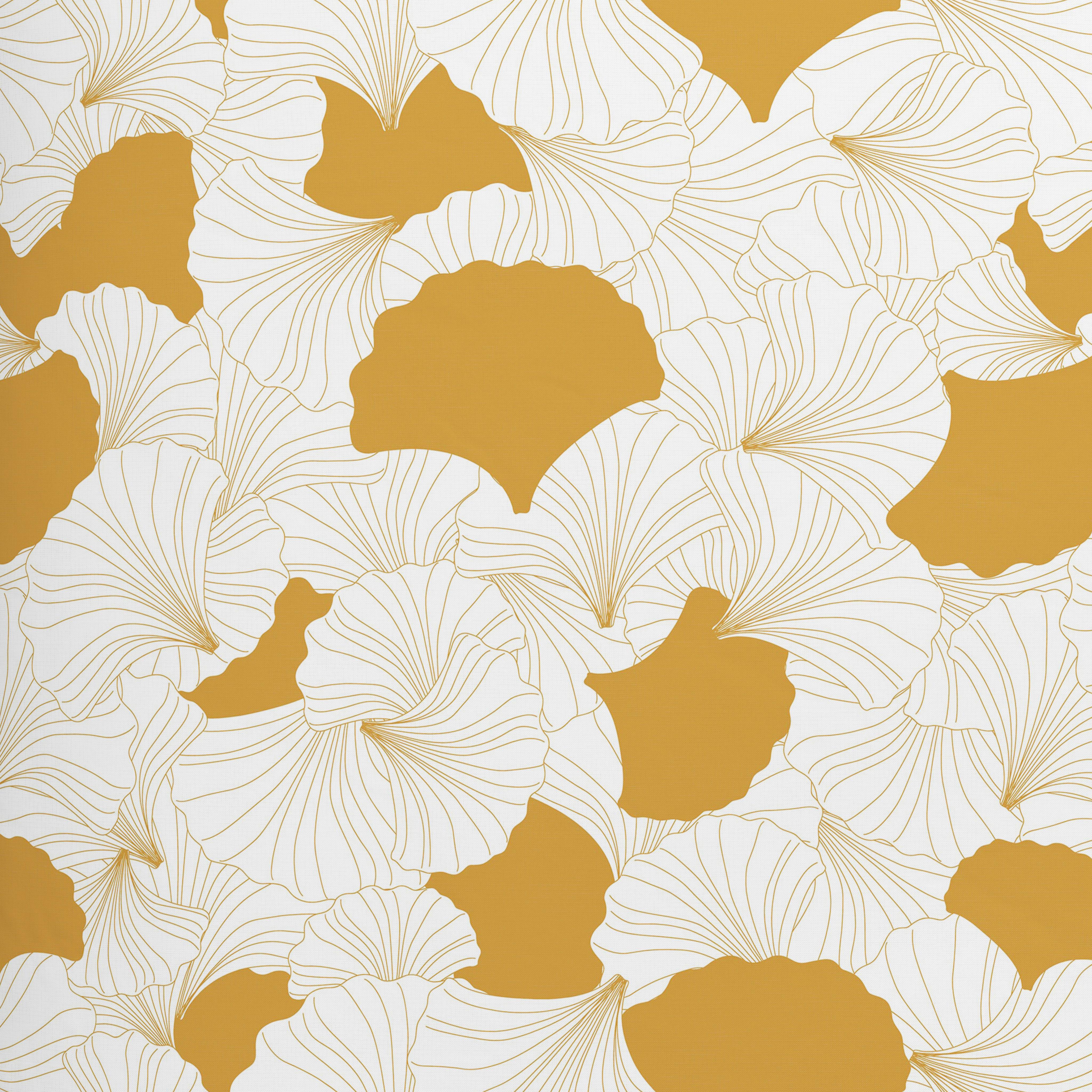 BETTWÄSCHESET GINGKO - Gelb, Modern, Textil (160/210cm) - Modern Living