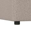 BOXSÄNG MARCO - svart/taupe, Modern, trä/textil (160/200cm) - Bessagi Home