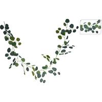 Girland Eukaliptusz - zöld, Basics, műanyag (180cm)