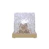 LED-BORDSLAMPA NIKA - sandfärgad/transparent, Modern, plast (11/11/11cm) - Mömax