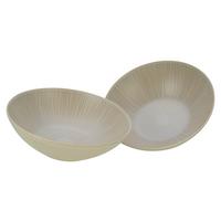 Schüsselset Hellbraun, 2-teilig - Hellbraun, Trend, Keramik (26,5/28/15null) - Creatable