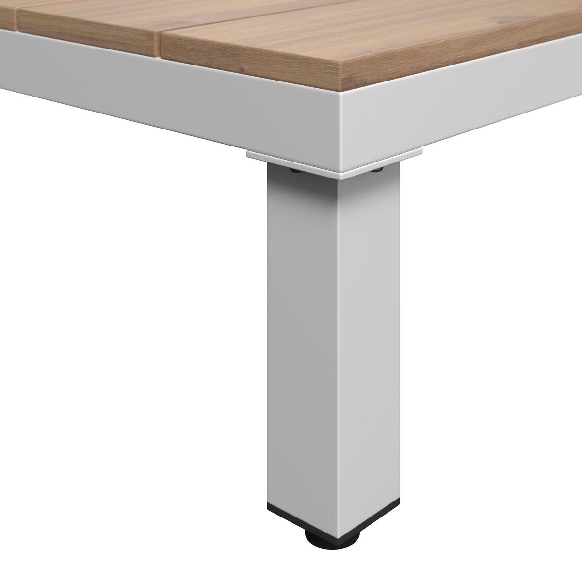 Vrtna Garnitura Jolly - bijela/boje bagrema, Moderno, drvo/metal - Bessagi Garden