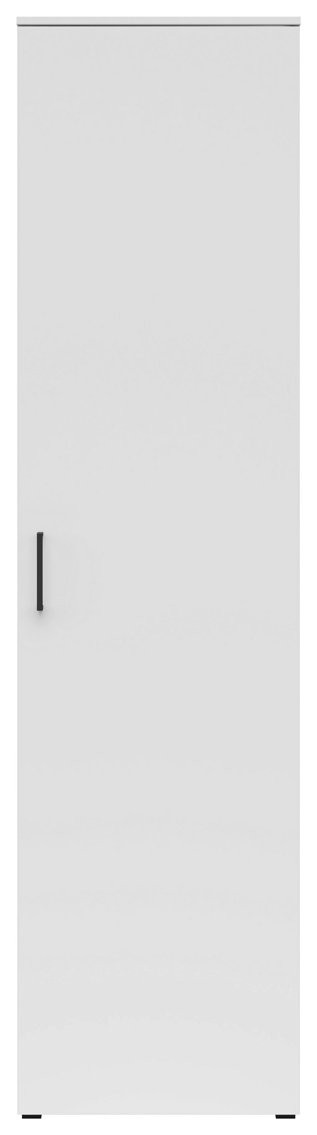 Omara Multistauraum - črna/bela, Moderno, umetna masa/leseni material (50/195/40cm) - Premium Living