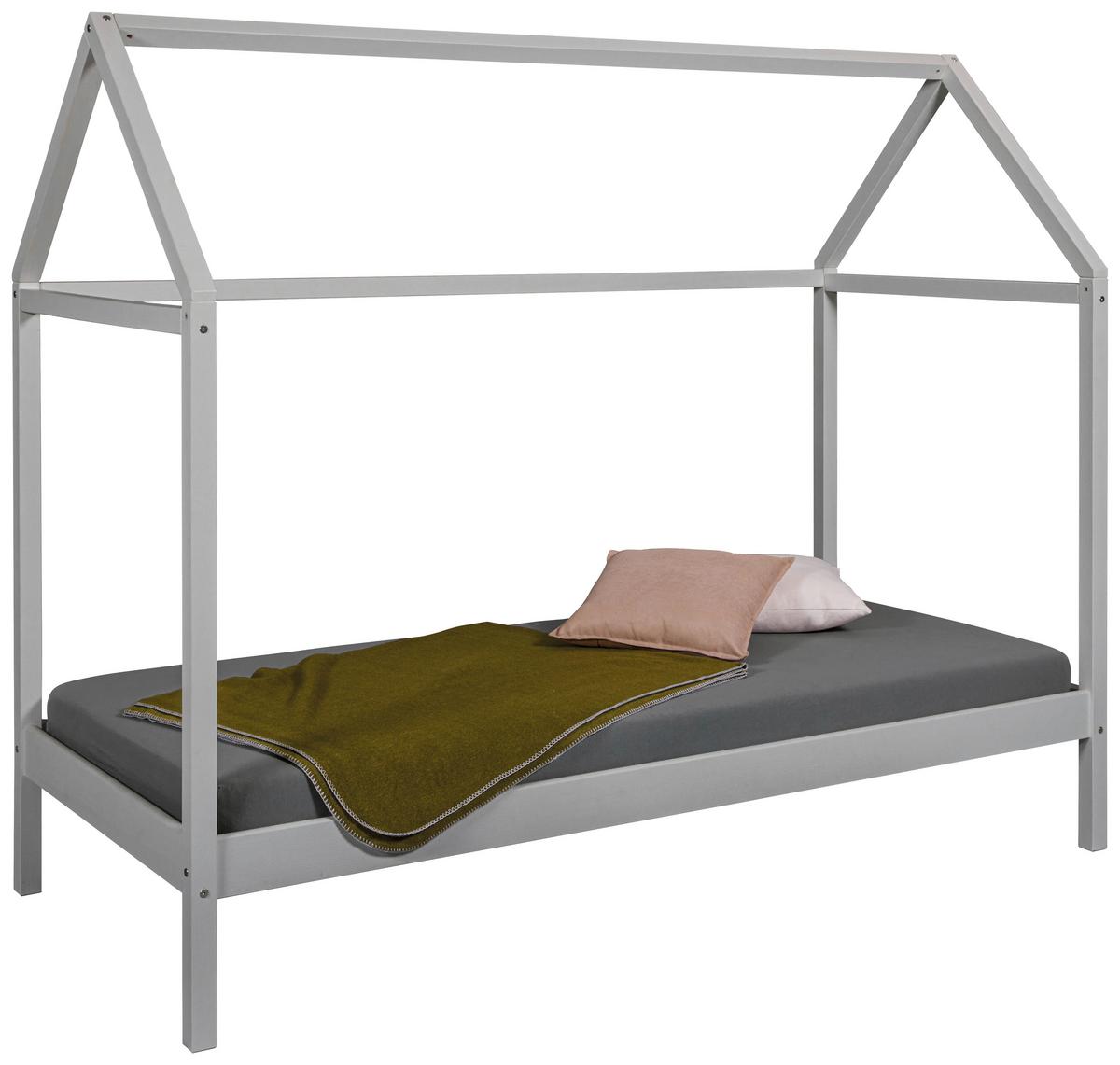 HAUSBETT SUN ROAD GRAU - Hellgrau, Modern, Holz (90/200cm) - MID.YOU
