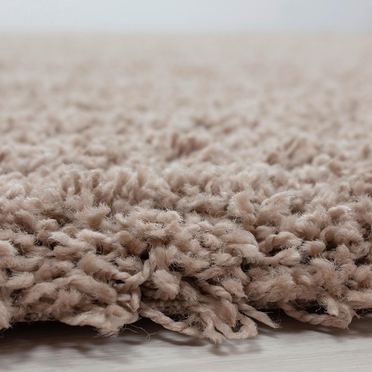Hochflorteppich Dream Beige ca. 160x230cm - Beige, KONVENTIONELL, Textil (160/230cm) - Novel