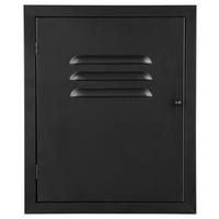 Ormarić Za Ključeve Alicia - crna, Lifestyle, metal (23/28/5cm) - Modern Living