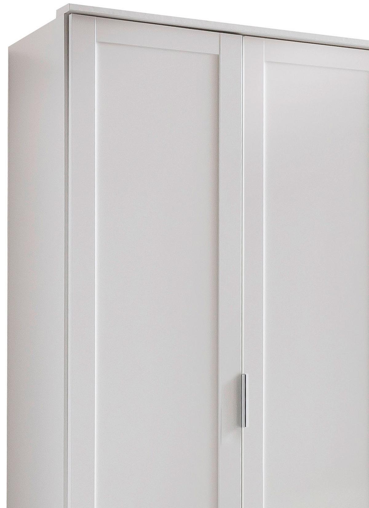 Ormar S Klasičnim Vratima Nadja - srebrne boje, Konvencionalno, drvni materijal (135/210/58cm) - Modern Living