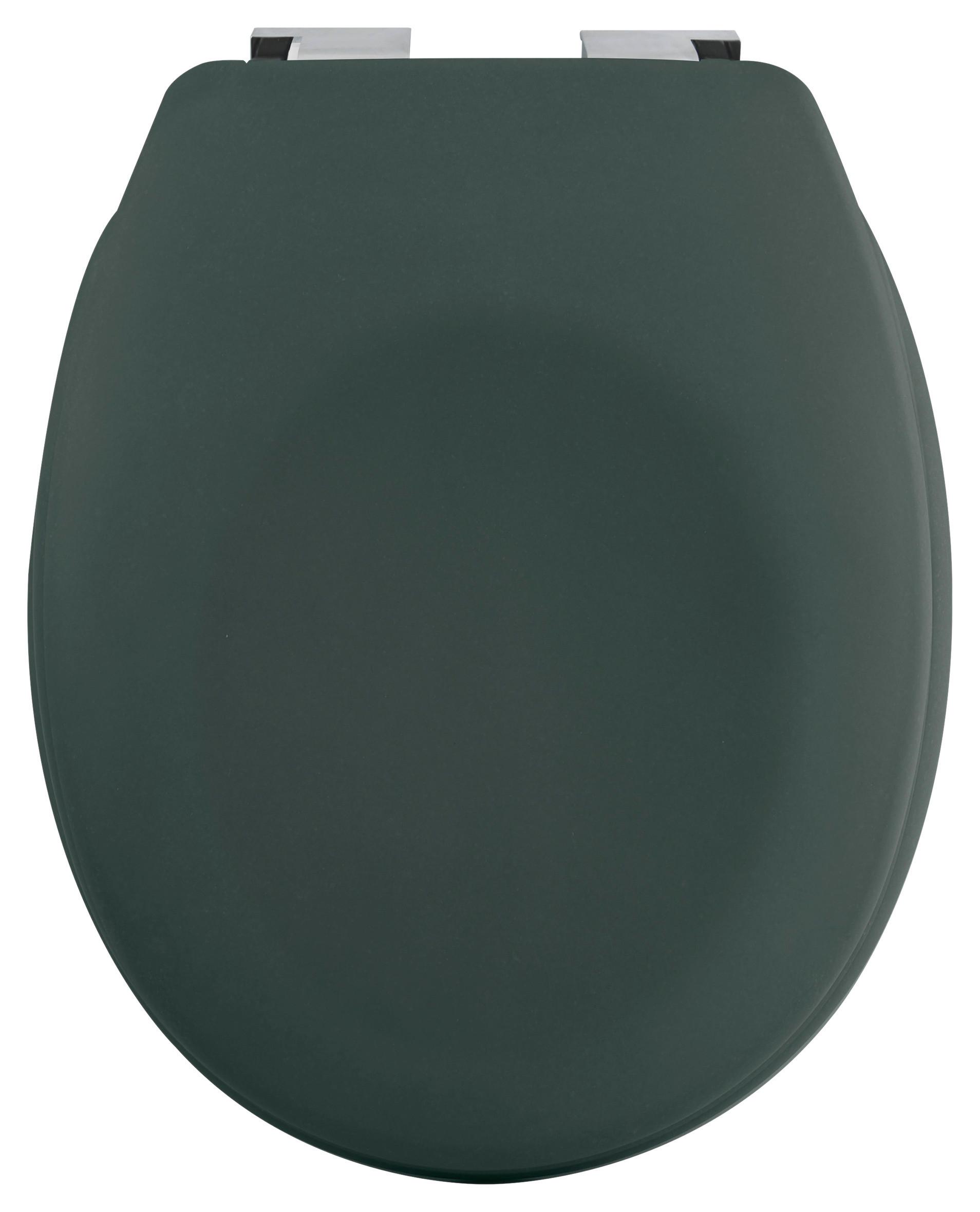 Wc-sitz Neela - Dunkelgrün, Kunststoff (37/45,5/5cm) - Spirella