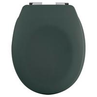 Wc-sitz Neela - Dunkelgrün, Kunststoff (37/45,5/5cm) - Spirella