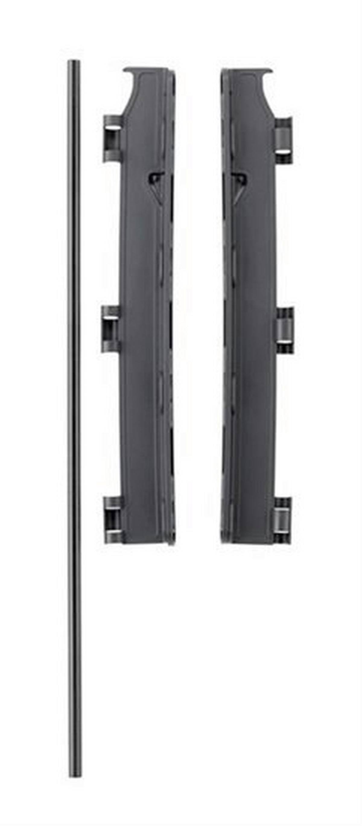 BRAMKA OCHRONNA NA SCHODY BABYDAN WANDBESCHLAG - czarny, Basics, tworzywo sztuczne/metal (72/10cm) - Baby Dan