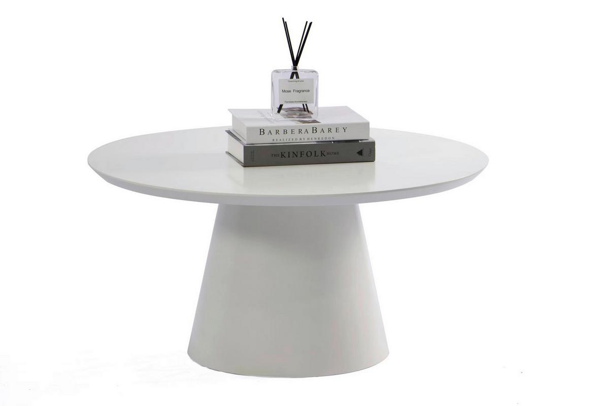 Dohányzóasztal Circus - fehér, Modern, faalapú anyag (80/40cm) - Mömax